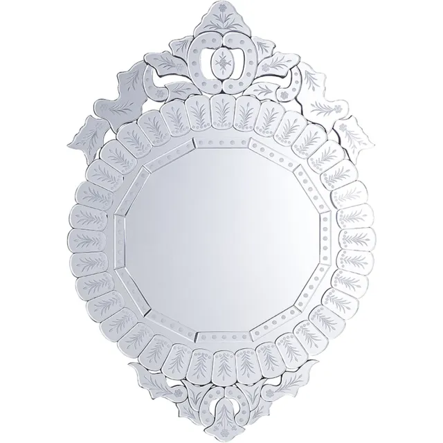 Beliani CRAON - Wandspiegel - Zilver - MDF