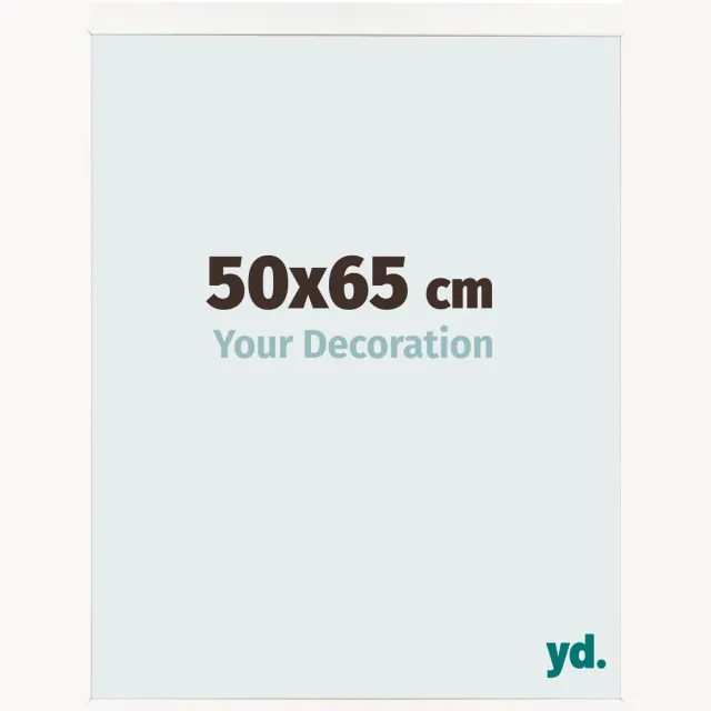yd. Your Decoration - Fotolijst 50x65 cm - MDF - Wit Hoogglans - Bologna
