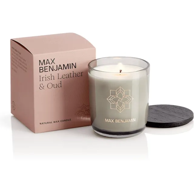 Max Benjamin Geurkaars - Irish Leather & Oud - 50 branduren Grijs