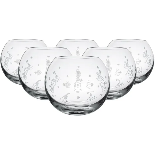 Villeroy & Boch Teelichthalter Toy's Delight ø 11 cm Set van 6 transparant