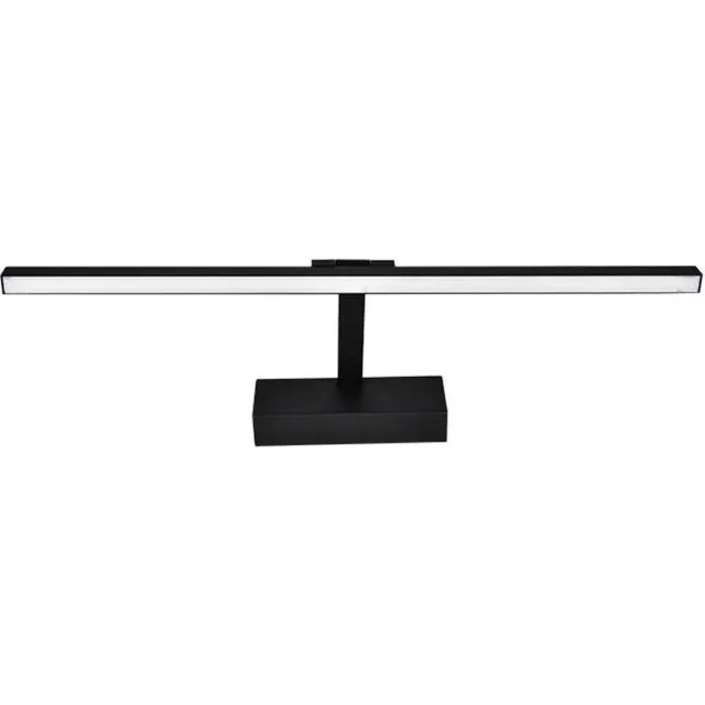 ABC-Led LED spiegelverlichting - Neutraal wit - 230V - 50cm - Muurbevestiging zwart