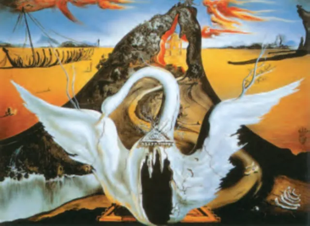Catch Projecten Salvador Dalì - Bacchanale - Kunstposter - 60x80 cm Multicolor