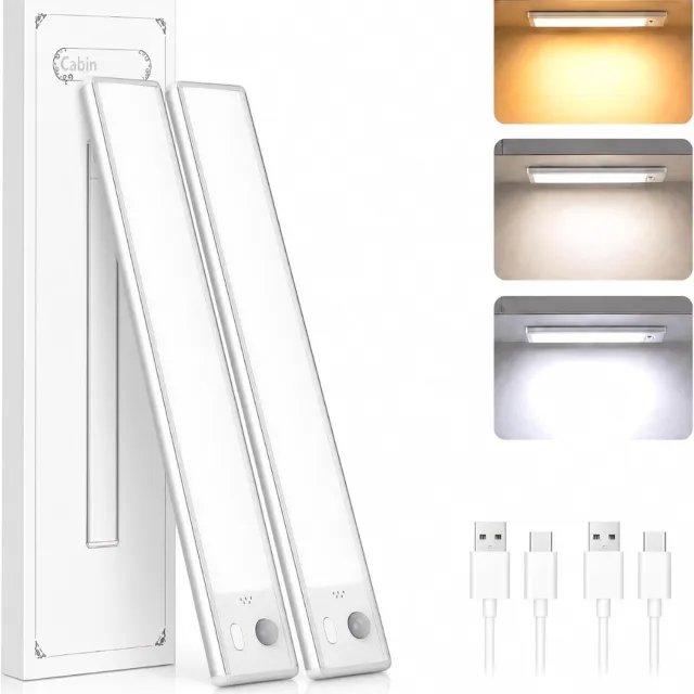 Supplies VH Supplies® Keukenverlichting Onderbouw LED - Onderbouwverlichting - Kastverlichting - 3 Kleurtemperaturen - 2 x 40 cm - Wit