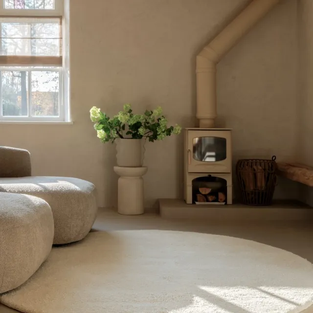Nordic Weavers Moderne loper - Nomad ivoor 250