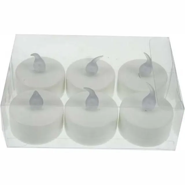 Cosy&Trendy LED Theelicht - Set-6 Wit
