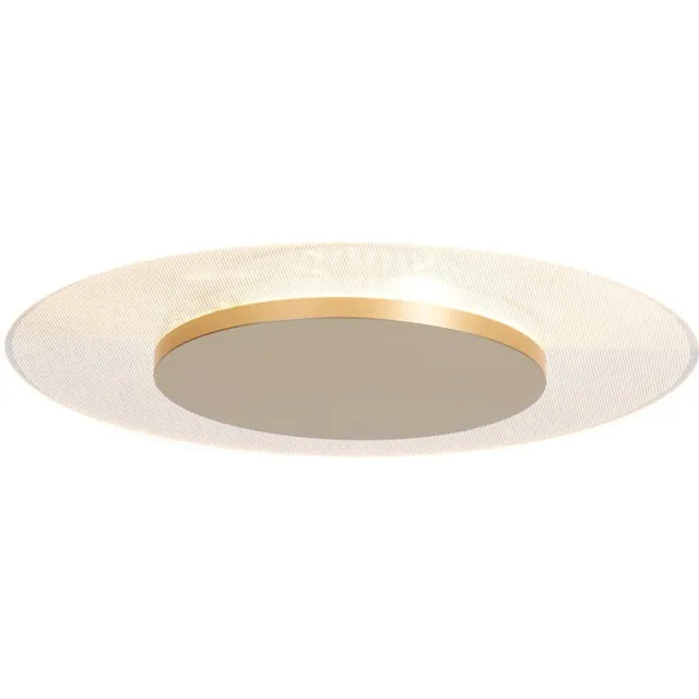 Steinhauer Plafondlamp Lido Steinhauer Goud Ø28 cm Dimbaar 1100 Lumen Kunststof Metaal Binnen Modern