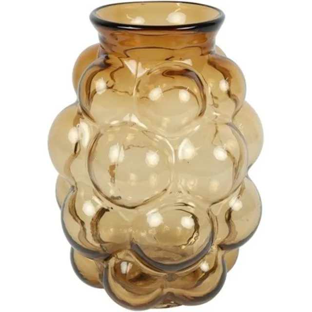 Countryfield Vaas Royal-Kim glas L21B21H30CM amber