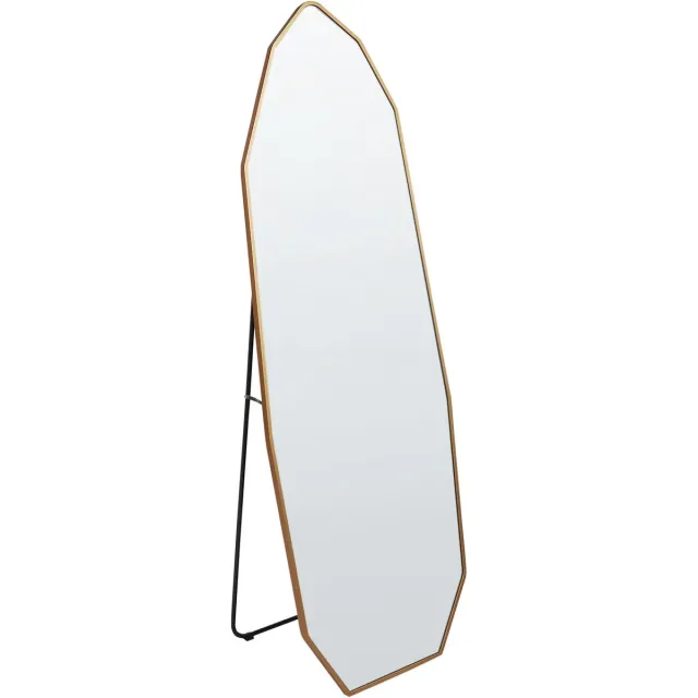 Beliani TARTAS - Staande spiegel - Goud - 49 x 165 cm - Aluminium