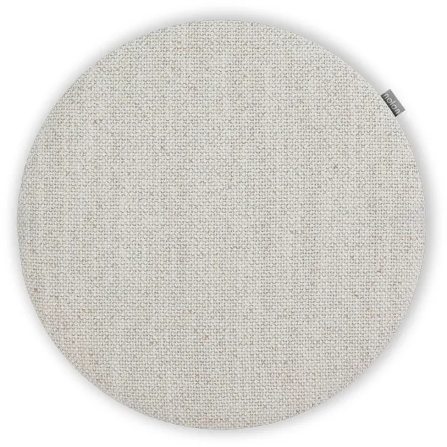 Nolon Lot Stoelkussen Beige melange - Rond - Voor Binnen - Zitkussen Eetkamer - met Antislip
