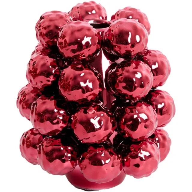 Light & Living vaas keramiek (Ø14,5x17) Rood