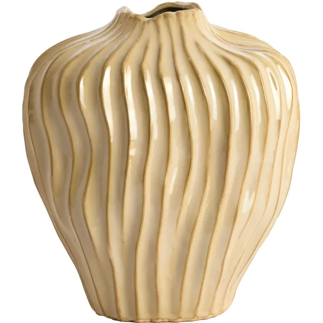 Light & Living Vaas Vechhia (30x19x35 cm) licht bruin
