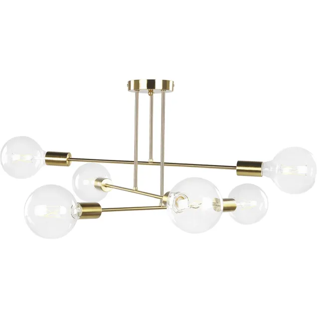 Beliani KIDANE - Plafondlamp - Messing - Metaal