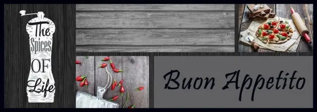 MD-Entree MD Entree - Keukenloper - Vloerkleed - Machinewasbaar - Cook&Wash - Buon app. - 50 x 150 cm Antraciet