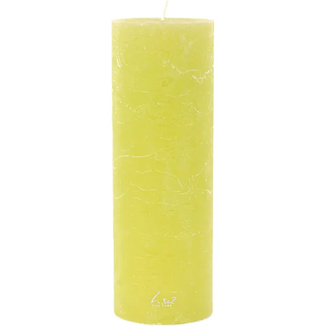 LUZ Rasteli Luz Your Kaars Cilinder Groen-Lime Groen D 7 cm H 20 cm