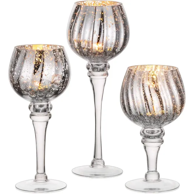 Case Kandelaar – Kaarsenhouder – Candle holder zilver