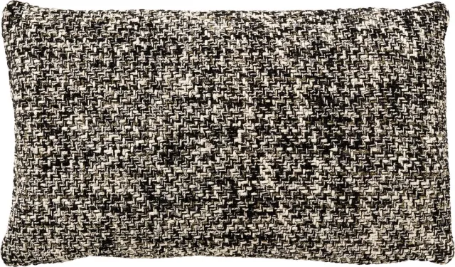 Hoii PHILIPPE | sierkussen 30x50 cm | Raven | zwart | Hoii | met duurzame kussenvulling