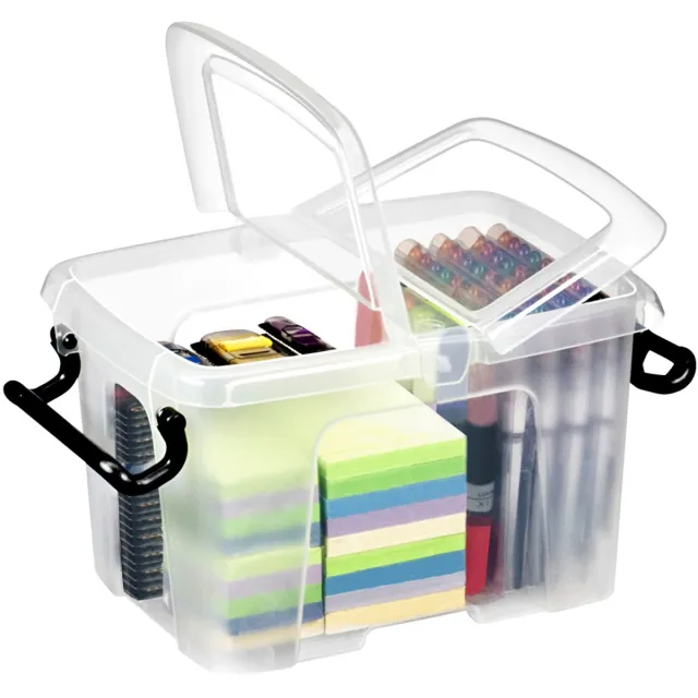 Cep Opbergbox Strata, 24 liter, transparant