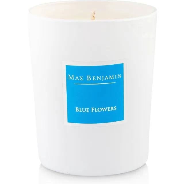 Max Benjamin Geurkaars Classic - 190 g - Blue Flowers Blauw