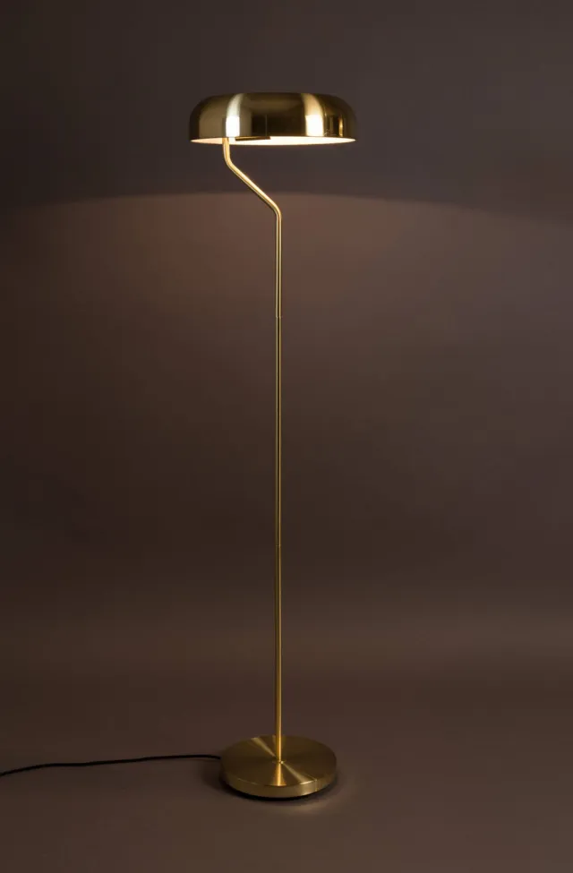 Dutchbone Eclipse vloerlamp/ staande lamp Goud