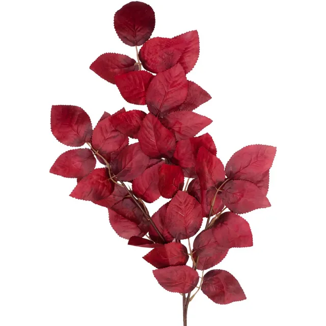Clayre & Eef Kunstbloem Rood Kunststof