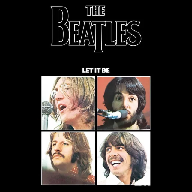 Beatles The Beatles - Let It Be Textiel Poster - Multicolours