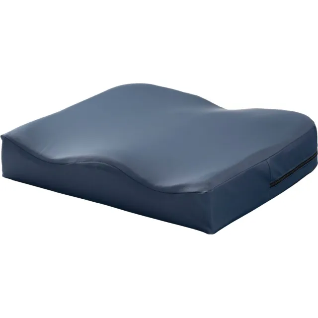 MultiMotion Ultra-care zitkussen met luchtkamers - Anti-decitibus - Anti-slip - 7 cm Blauw