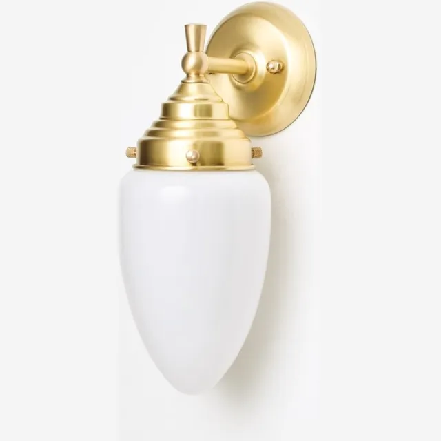 Coloured by Art Wandlamp Menhir Small Royal Messing - Art Deco Trade
