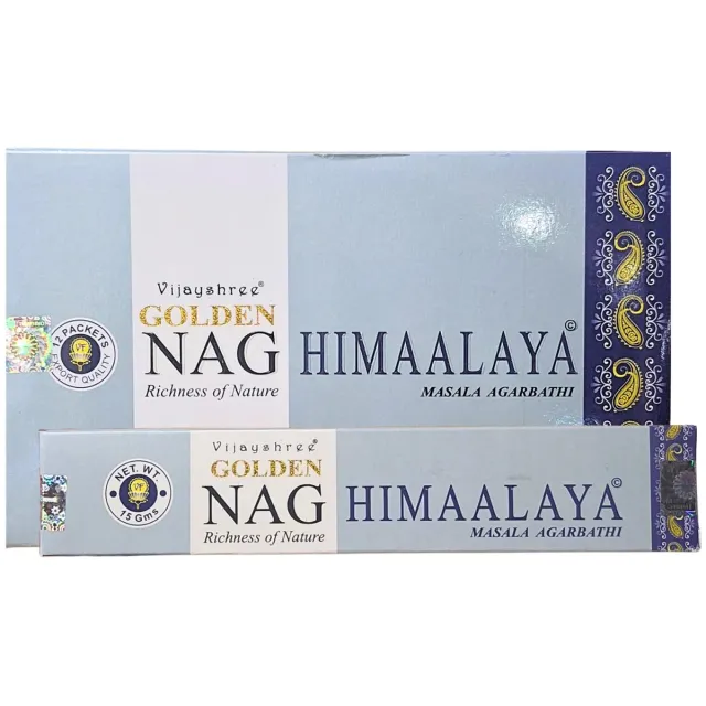 Ruben Robijn Golden Nag Himaalaya wierook 15 grams - doos van 12 st. n.n.b