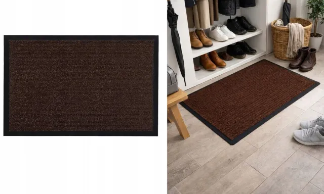Instal-Mazo Deurmat Clin2 60x80 cm - Antislip, Bruin