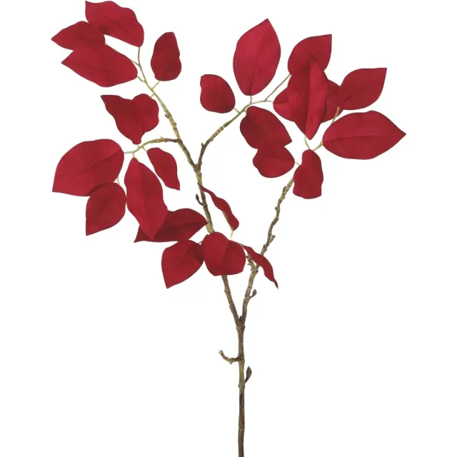Viv! Home Luxuries Schefflera decoratietak - kunstbloem - fuchsia - 84cm Roze