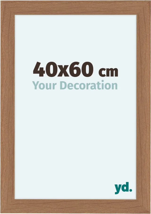 yd. Your Decoration - Fotolijst 40x60 cm - MDF - Notenhout Licht - Como