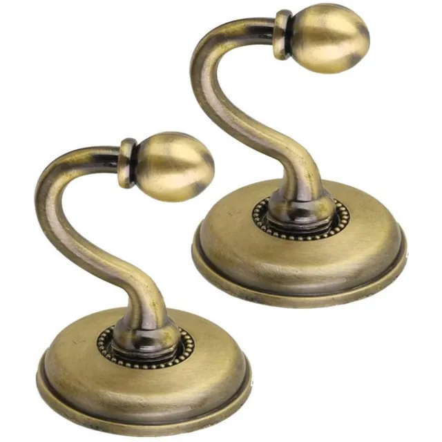 Dailygoods- Gordijnhaken Vintage Design - Pommel Holdbacks Brons