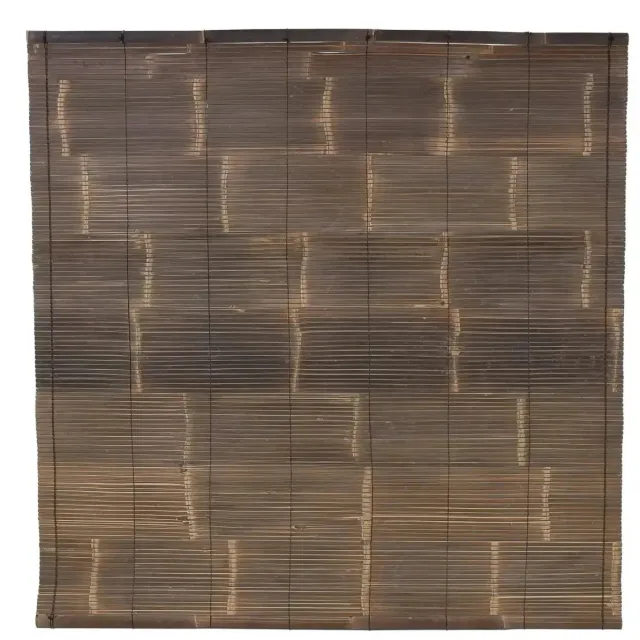 Masters of Bamboo Bamboe Rolgordijn - 200 x 200 cm - Zwart