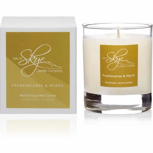 Isle of Skye Candle Company Sojawaskaars Wierook - Small - Handgemaakt - 30 uur - Isle of Skye Candle Company Transparant