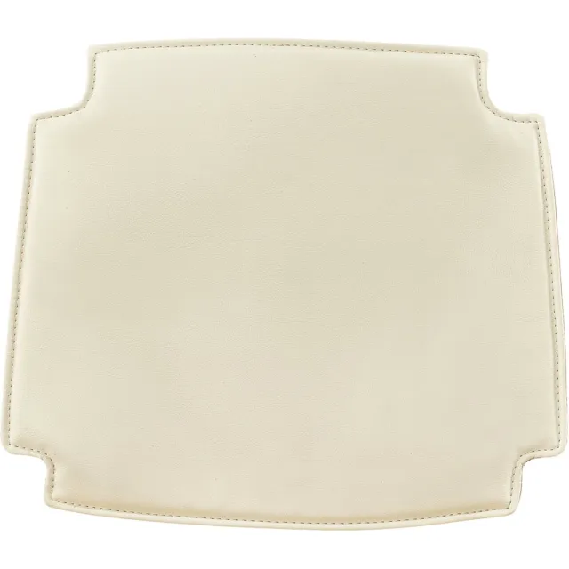 CD Furniture Stoel Kussentje voor Wegner Wishbone stoelen | Off White | PU Leer Wishwood Stoel Seatdot / Kussentje Offwhite