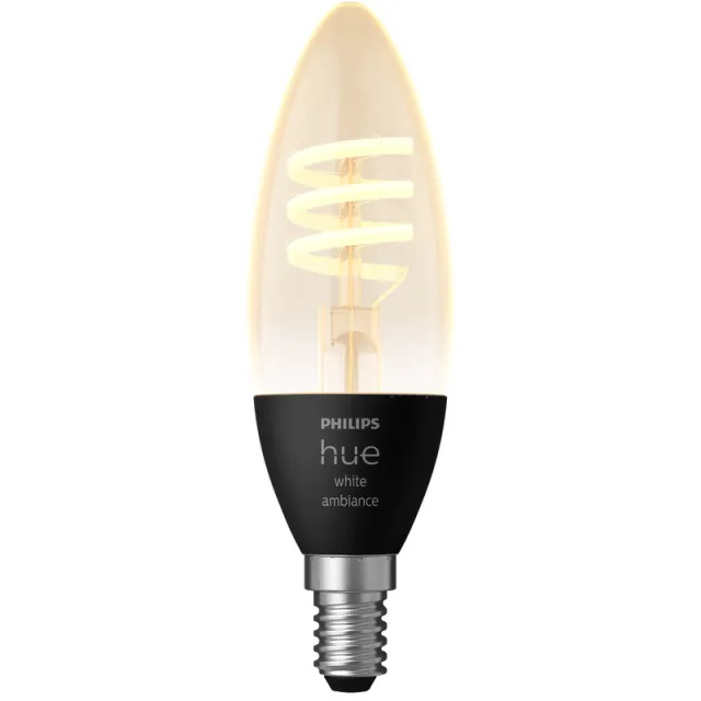 Philips Hue Filamentlamp White Ambiance kaarslamp E14 Losse lamp