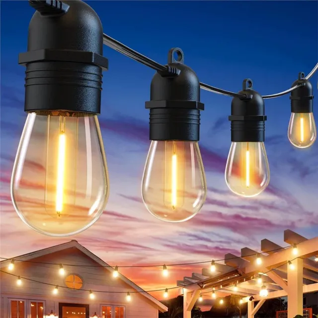 ABC-Led LED solar prikkabel - 10 lampen - 10 meter - Zonnepaneel