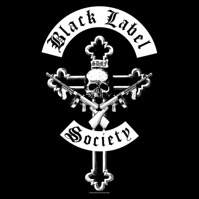 Rock Off Black Label Society - Mafia Textiel Poster - Zwart