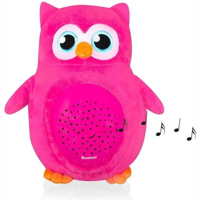 Baninni Babyprojector Uil Roze