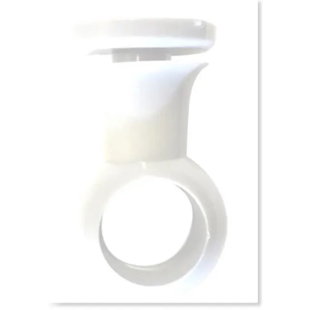 Anchor roedesteun middensteun wit 13mm 2 stuks