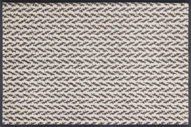Unyqoos Wasbare deurmat voor binnen en buiten, 50 x 75 cm, geluiddempend en antislip Bruin