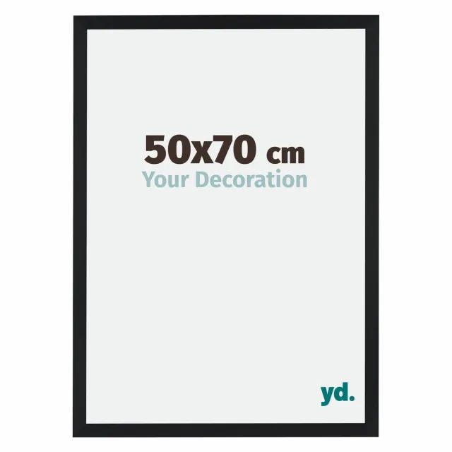 yd. Your Decoration - Fotolijst 50x70 cm - MDF - Zwart Mat - Catania