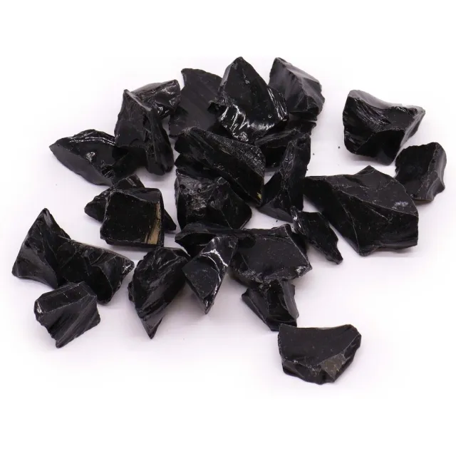 Ancient Wisdom Ruwe kristallen (500 g) - Zwarte obsidiaan