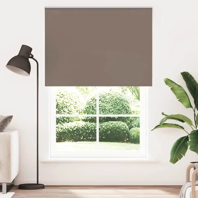 vidaXL Rolgordijn verduisterend koffie 150x230 cm stofbreedte 146,6 cm Bruin