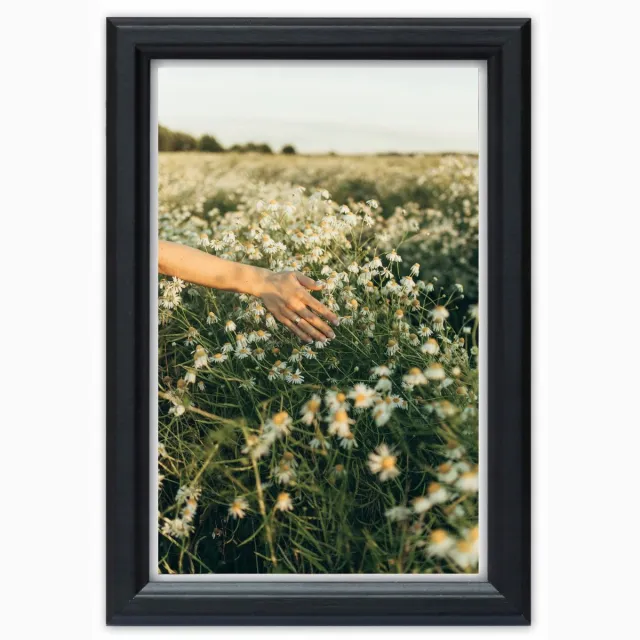 Luca Houten Fotolijst Zwart Klassiek 13x18 cm