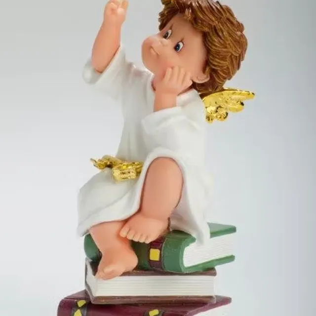 MadDeco kleine schatjes beeldjes - Nadal - beschermengel - 18.5 cm hoog - met de hand gemaakt in Spanje zie foto