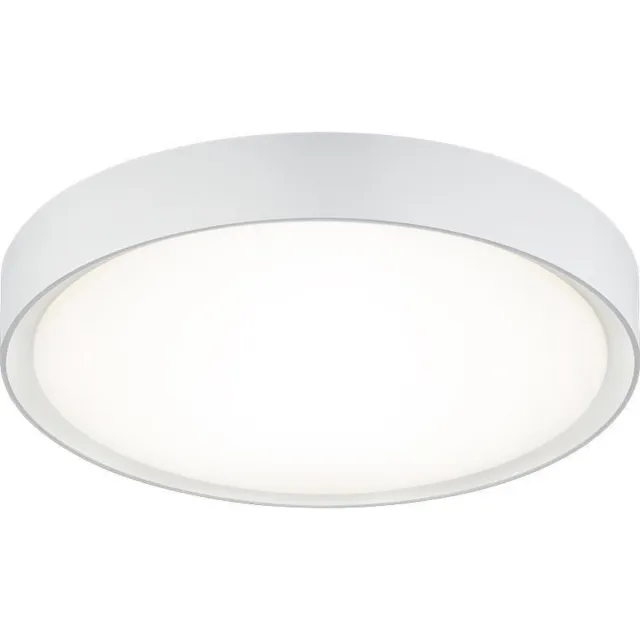 Trio CLARIMO - Plafondlamp - Wit - incl. 1x SMD 18 W - Afstandsbediening - Geintegreerde dimmer - Traploos instelbare lichtkleur - Nachtlampje - Niet extern dimmerbaar - Sterlichteffect - Geheugenfunctie