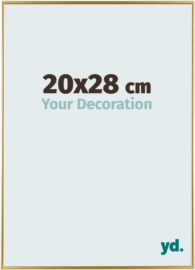 yd. Your Decoration - Fotolijst 20x28 cm - Kunststof - Goud - Evry