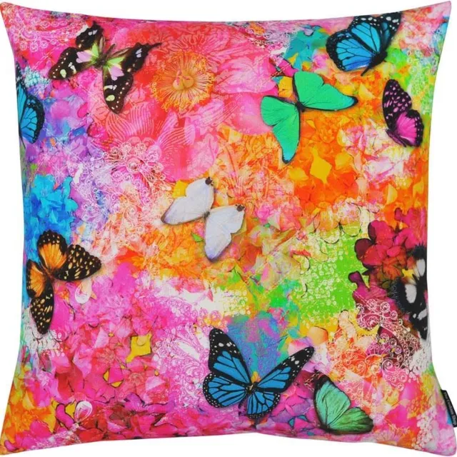 The Cushion Shop Butterflies - Sierkussen - 44x44 cm multi