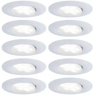 Paulmann Inbouwspot Led Calla Kantelbaar Wit 10x6,5w